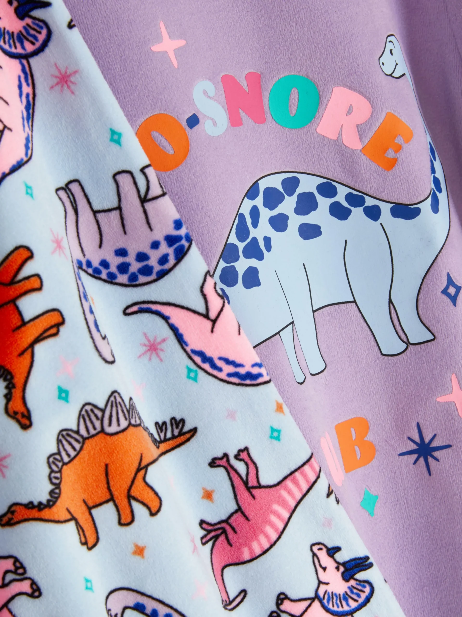 Velours Dinosauruspyjama
