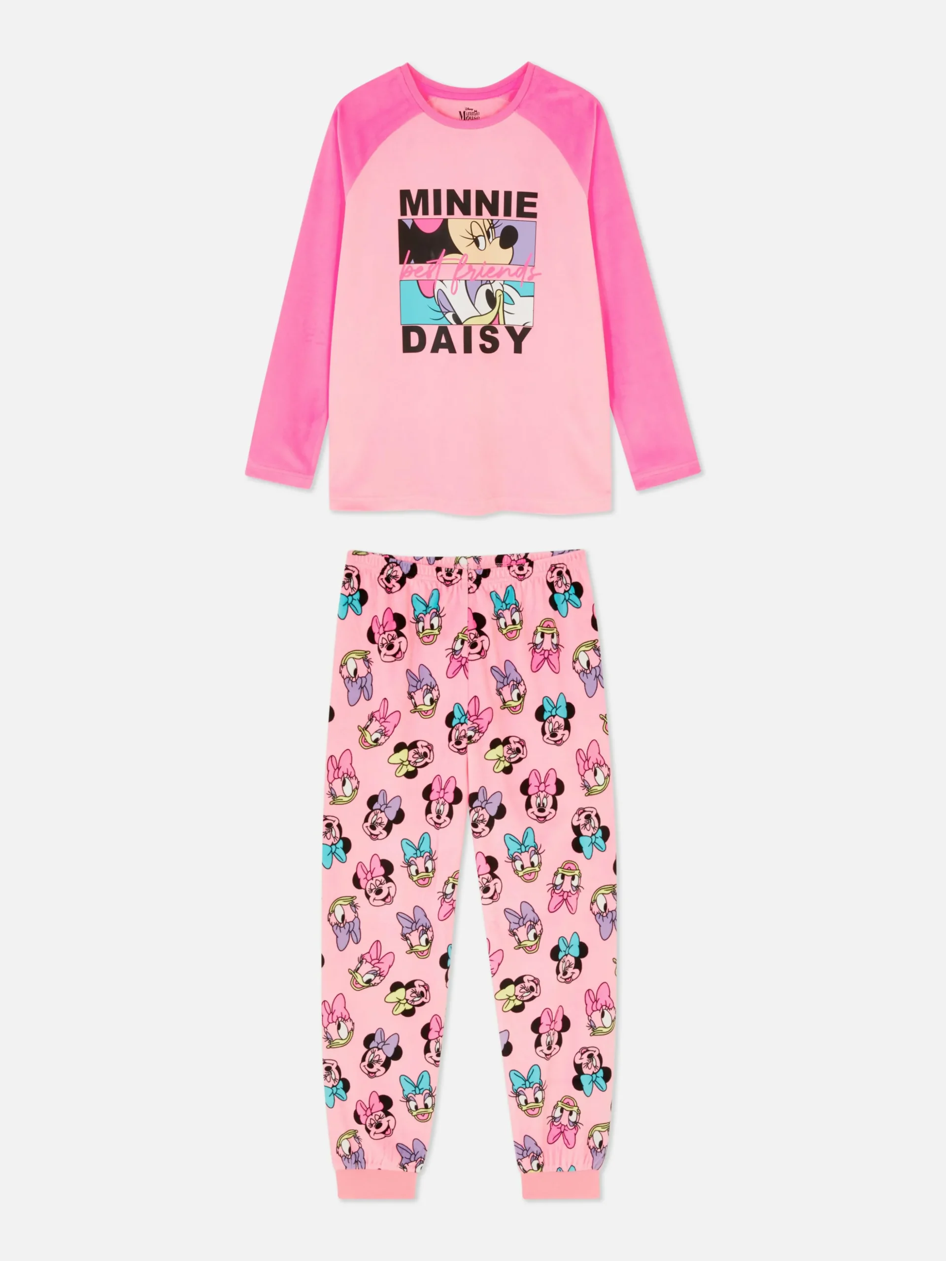Velours Pyjama Disney's Minnie Mouse En Katrien Duck