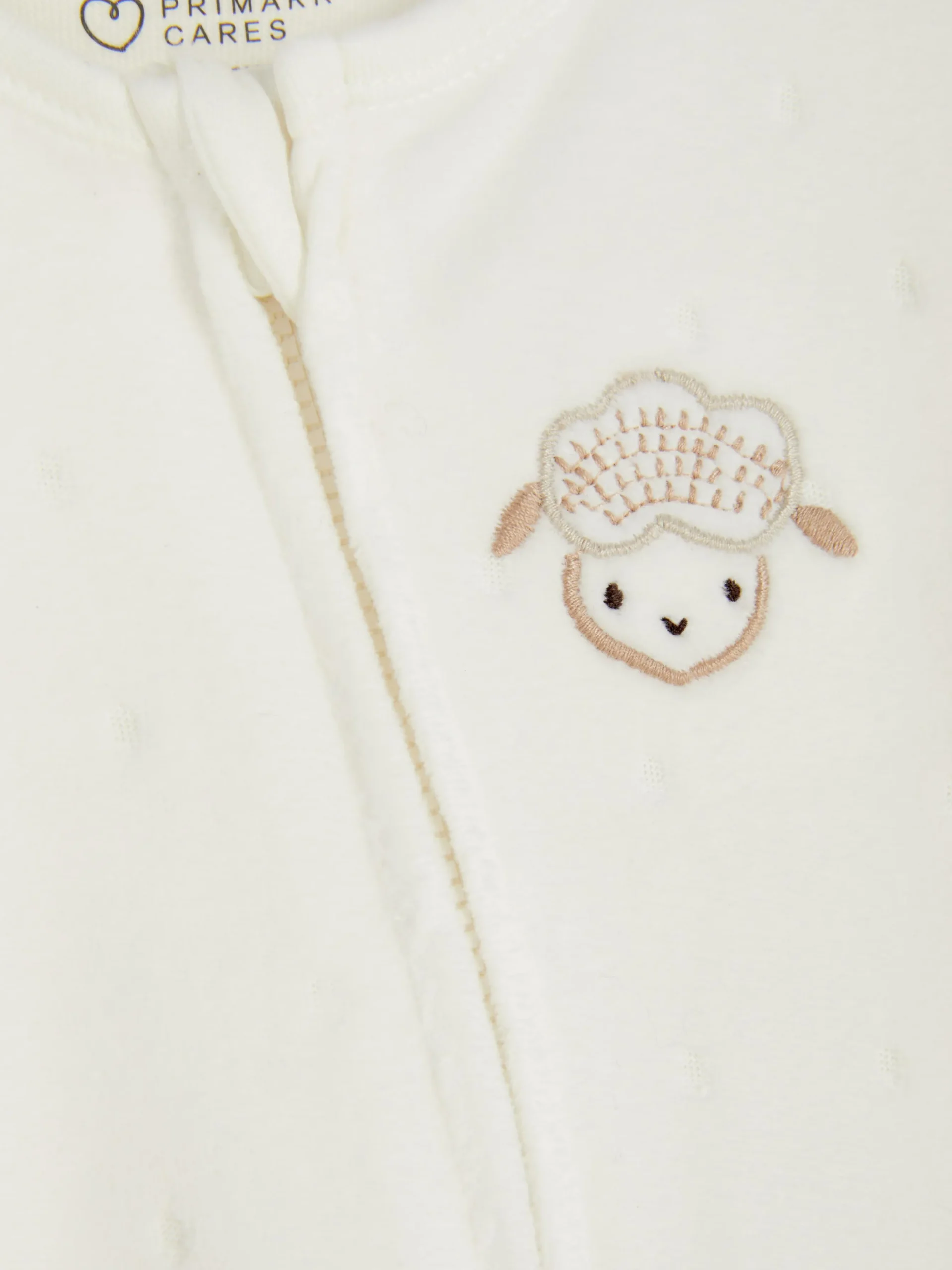 Velours Slaappakje Met Schaap