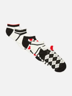 Verschillende Sneakersokken, 5 Paar