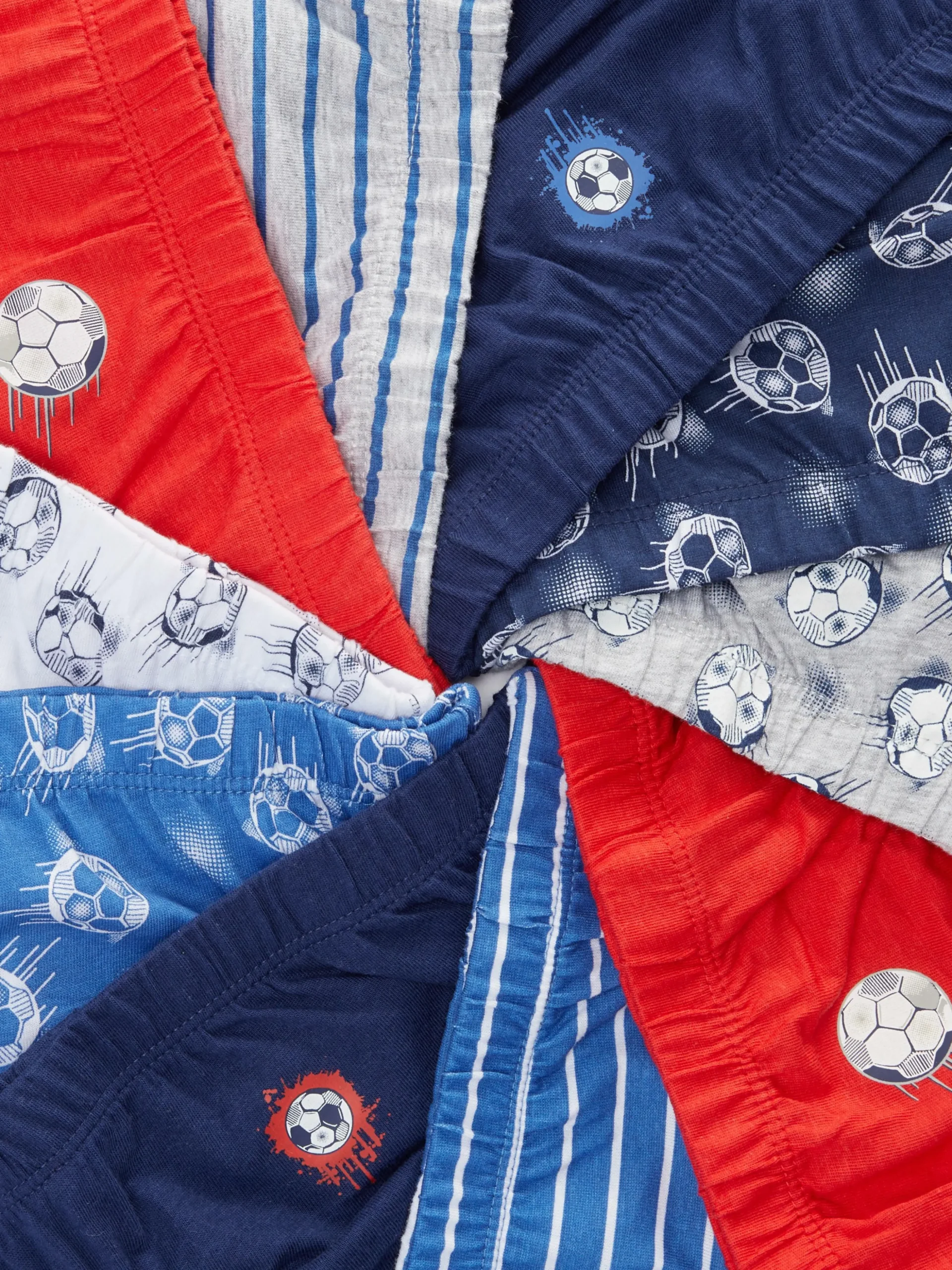 Verschillende Voetbalslips, Set Van 10
