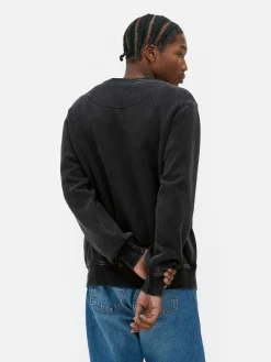 Verwassen Sweatshirt Nirvana