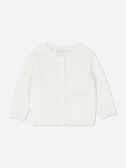 Vest Met Geschulpte Rand