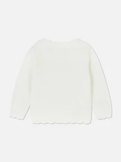 Vest Met Geschulpte Rand