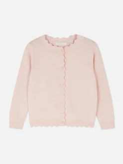 Vest Met Knoopsluiting En Geschulpte Rand
