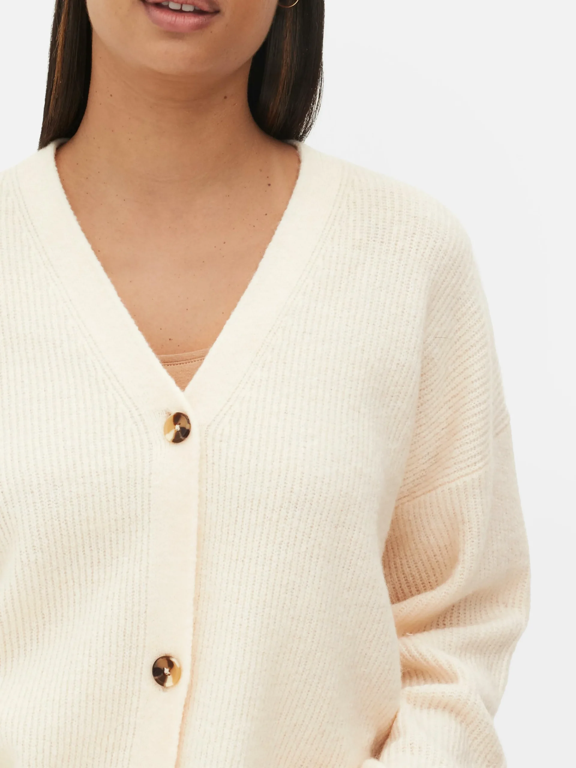 Vest Met V-hals En Relaxte Pasvorm