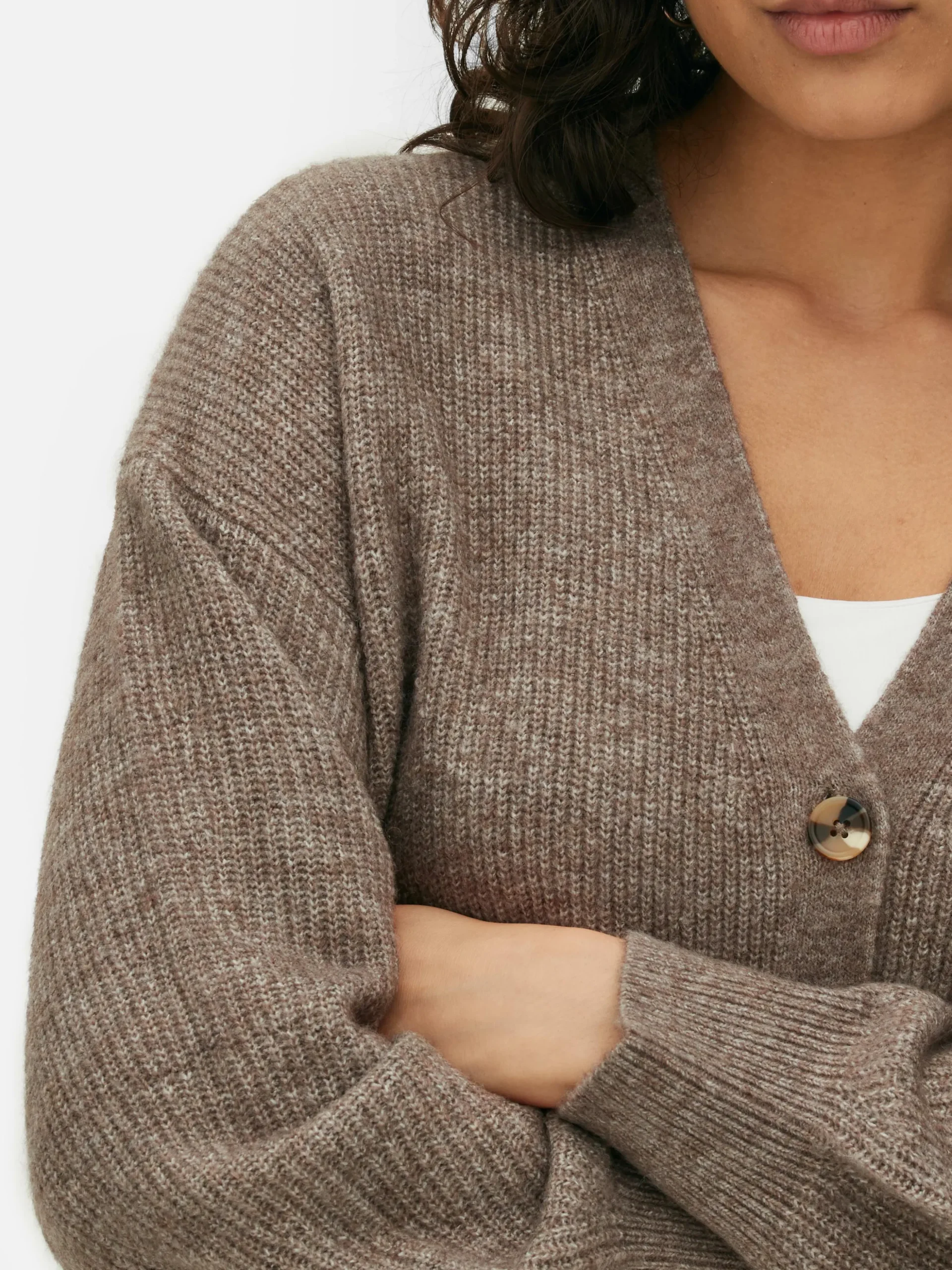 Vest Met V-hals En Relaxte Pasvorm