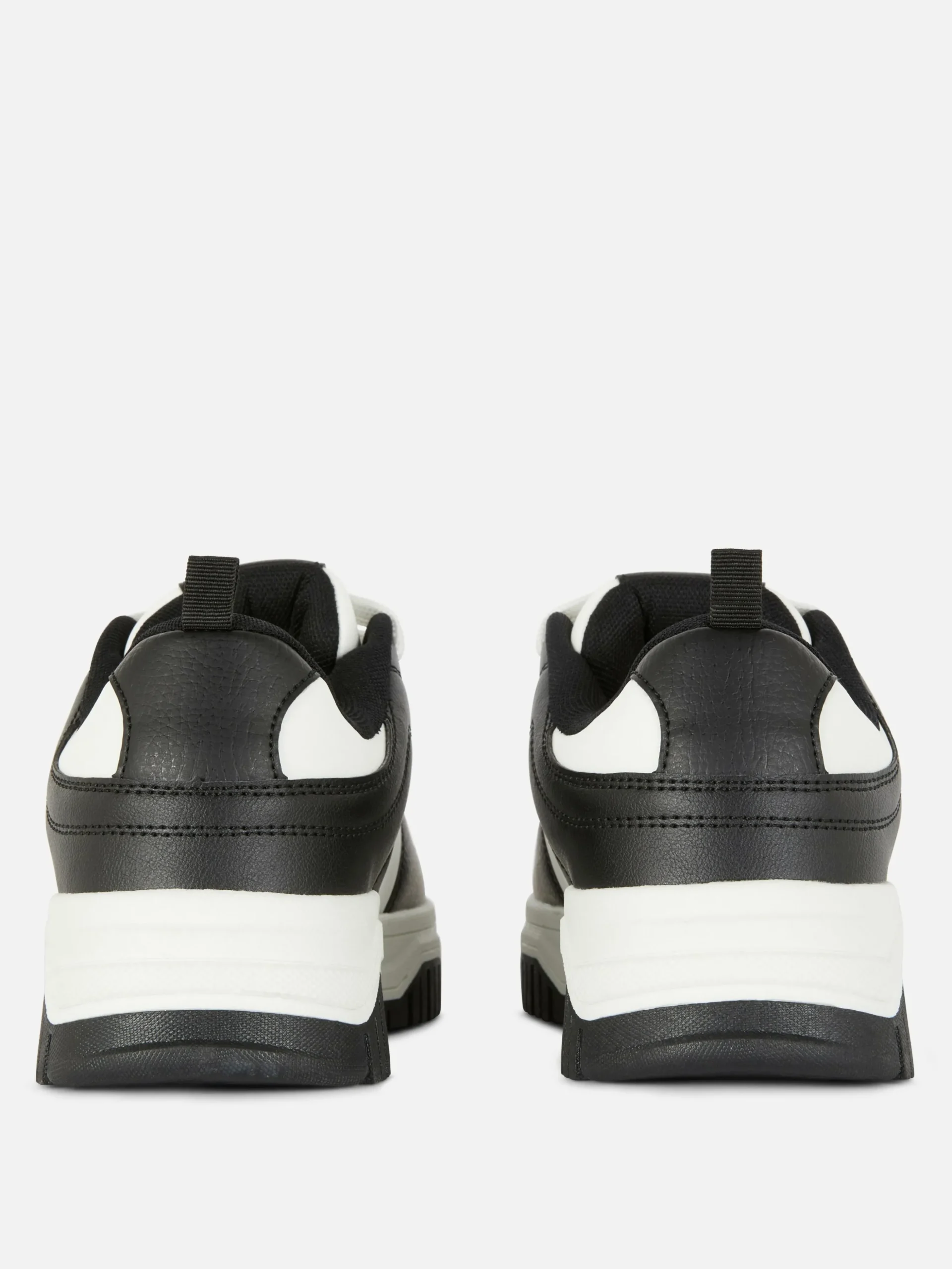 Vetersneakers Met Contrasterende Inzetstukken