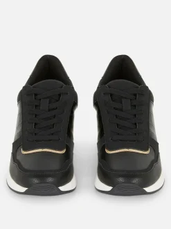 Vetersneakers Met Sleehak