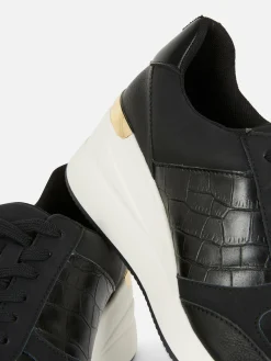 Vetersneakers Met Sleehak