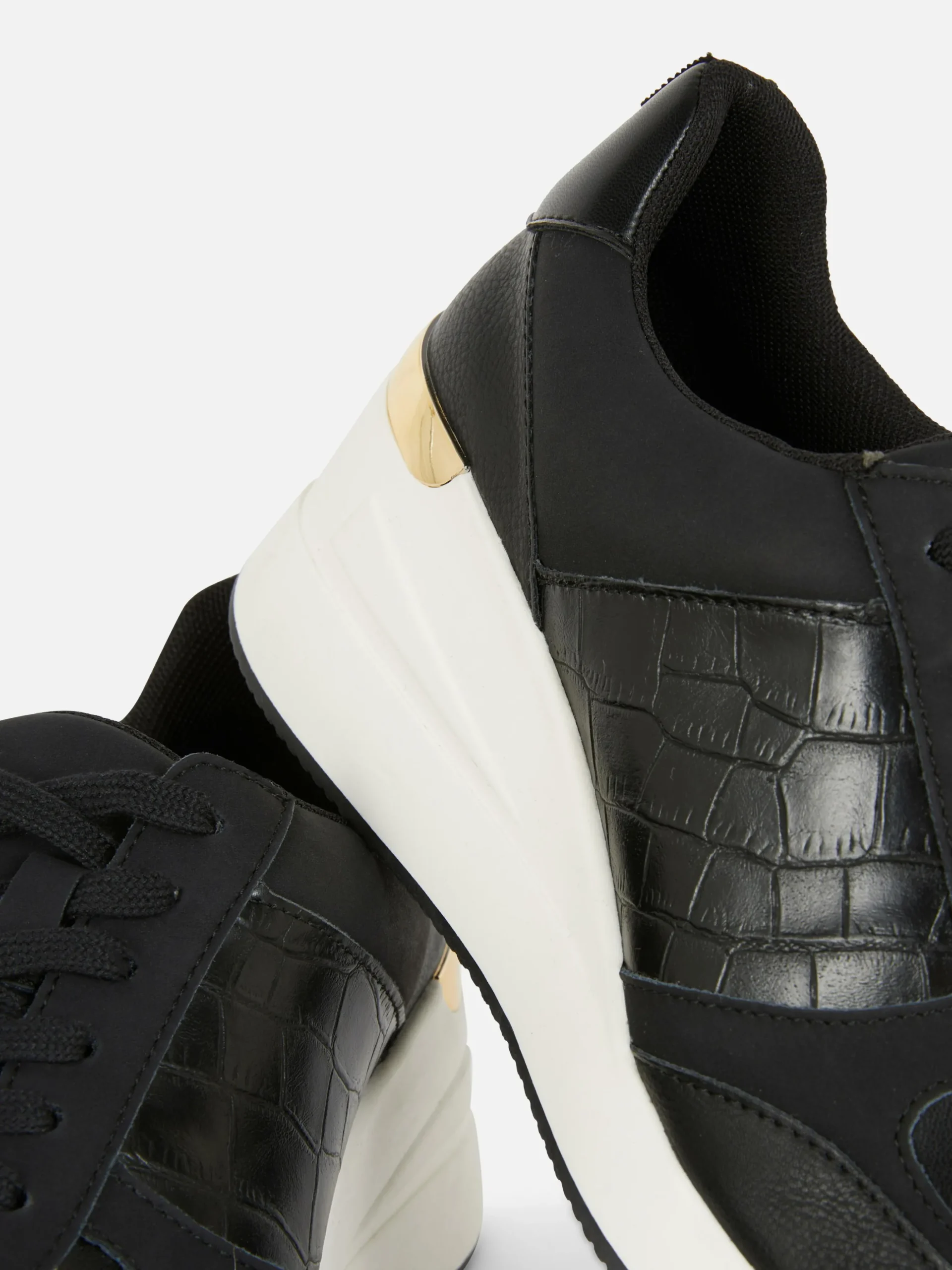 Vetersneakers Met Sleehak