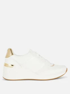 Vetersneakers Met Sleehak