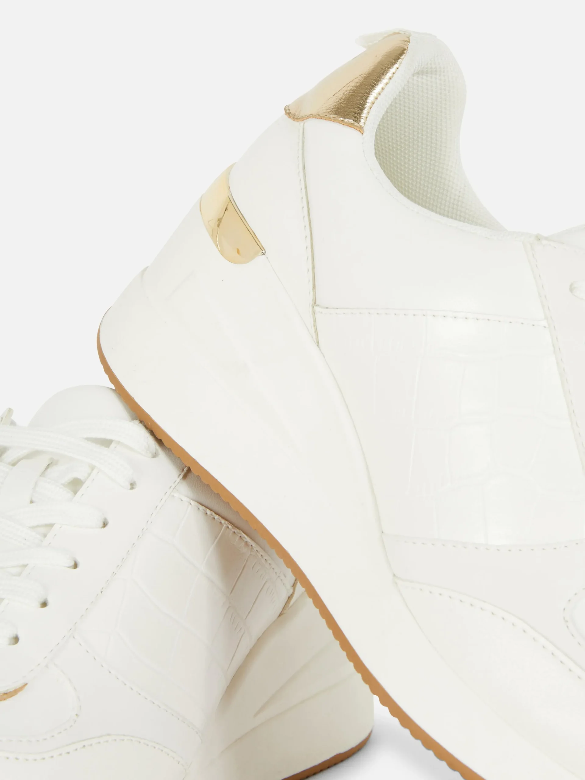 Vetersneakers Met Sleehak