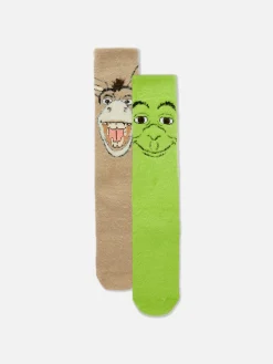 Warme Sokken Shrek, 2 Paar