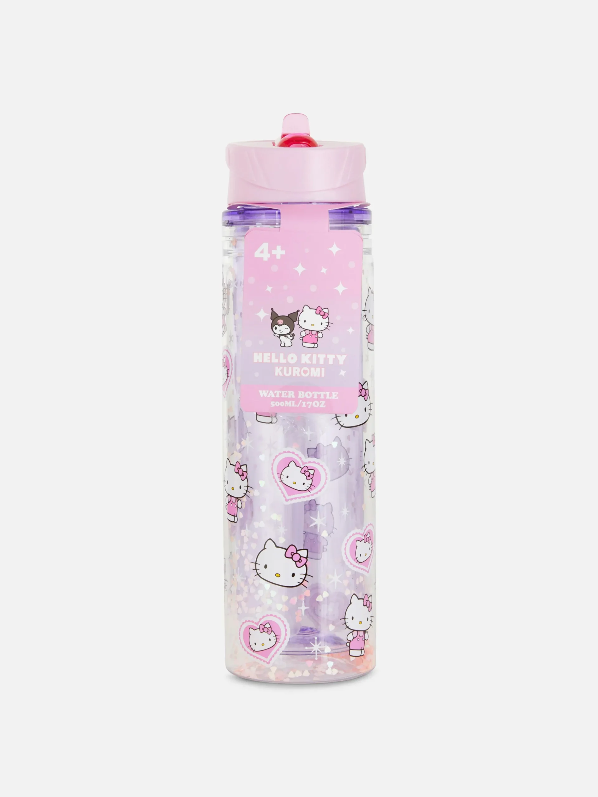Waterfles Met Glitter Hello Kitty