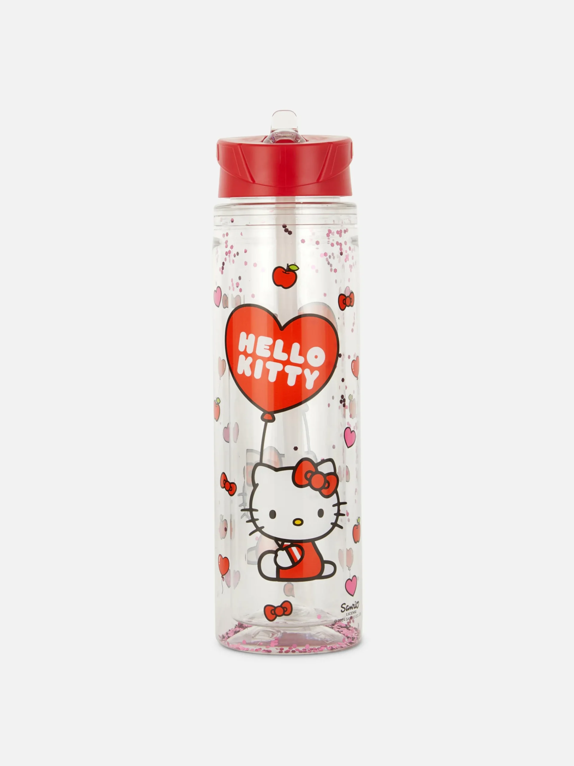 Waterfles Met Glitter Hello Kitty