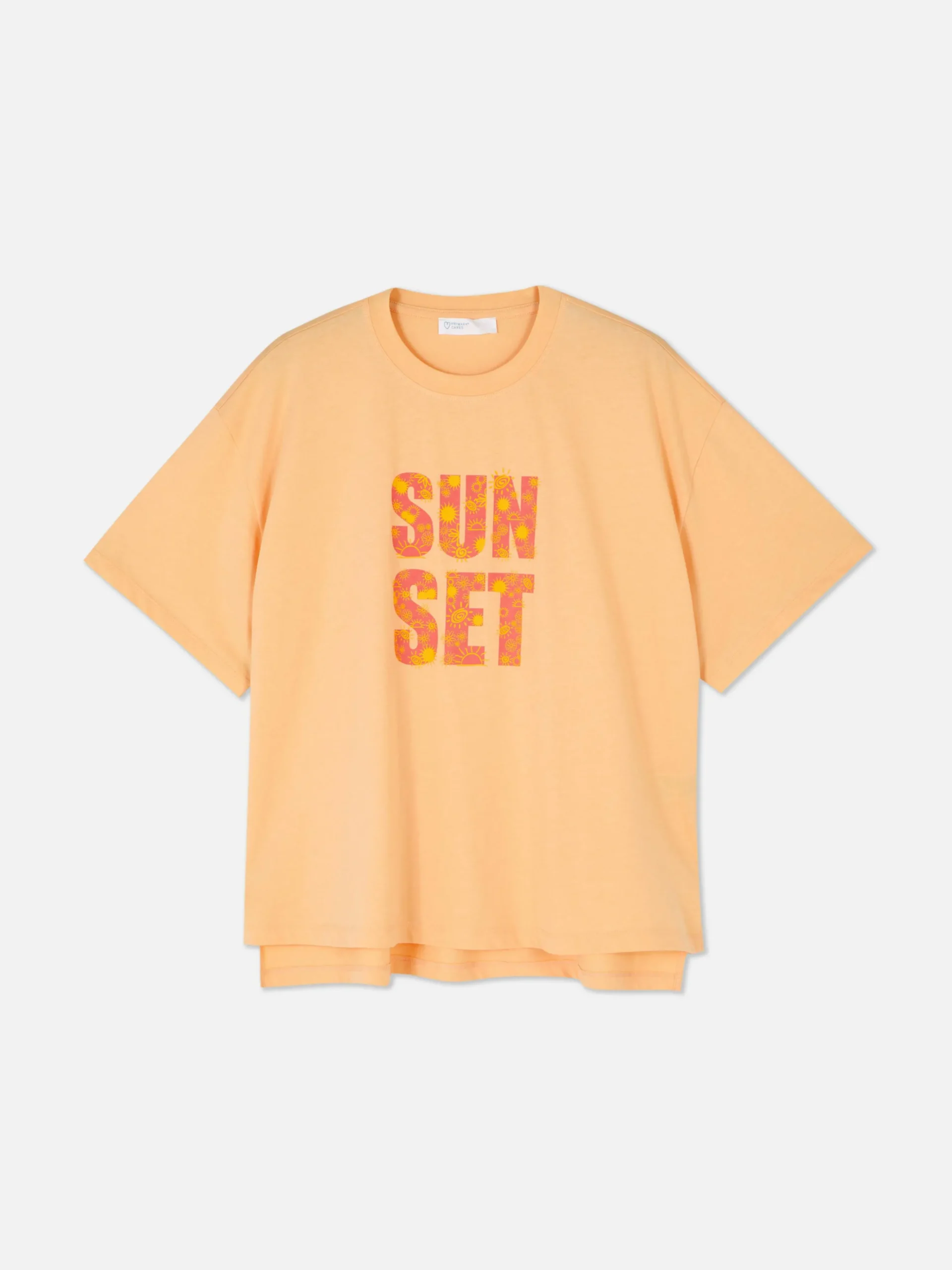 Wijdvallend T-shirt Met Grafische Print