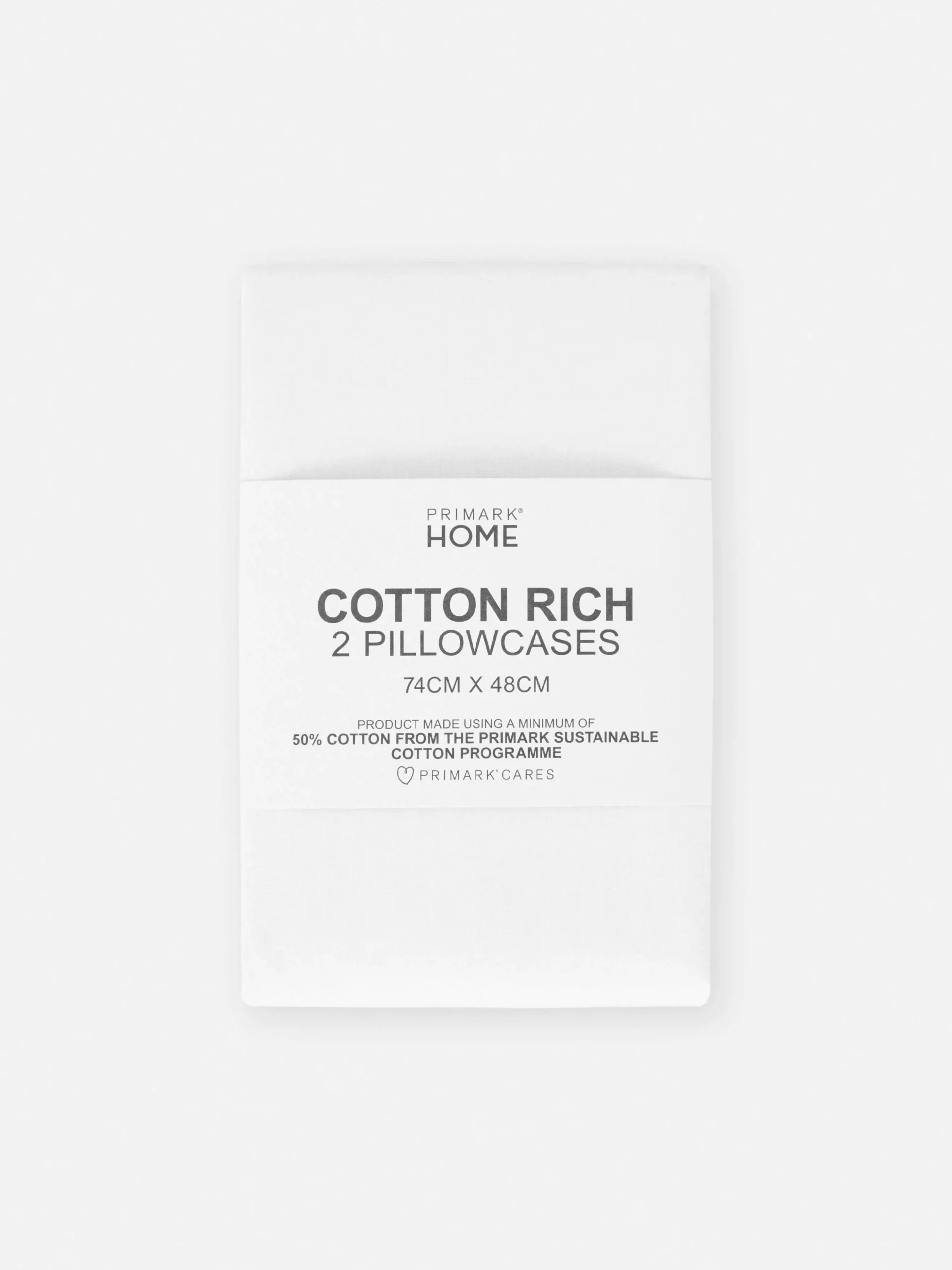 Witte Kussenslopen Essential, Set Van 2