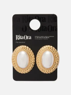 XL-oorknoppen Met Imitatieparels Rita Ora