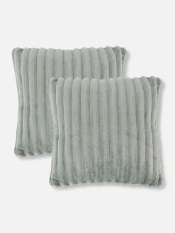 Zachte Kussens Van Ribstof, Set Van 2