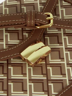 Zadeltas Met Monogramprint
