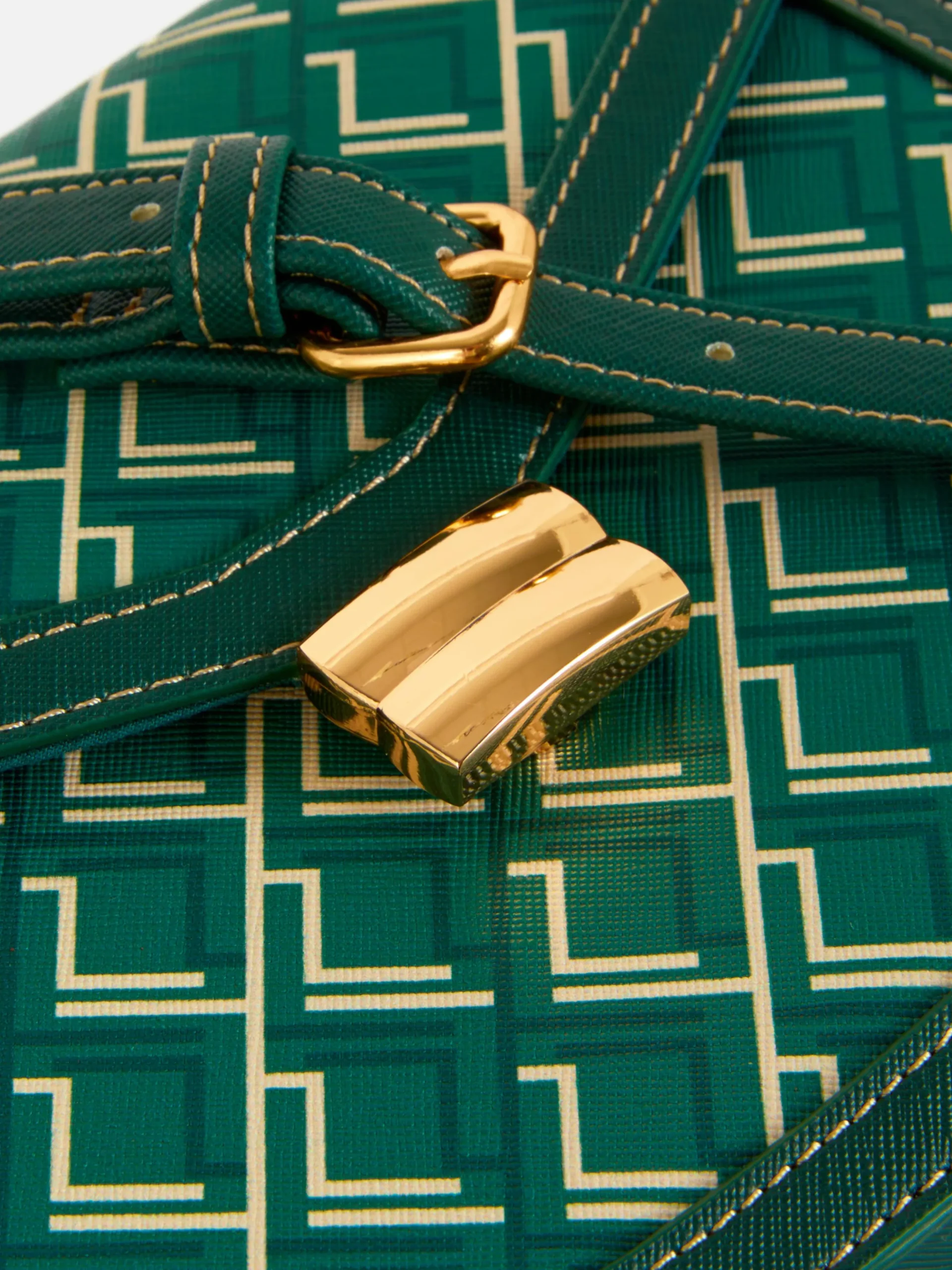 Zadeltas Met Monogramprint