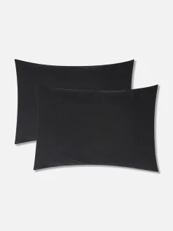 Zwarte Kussenslopen, Set Van 2